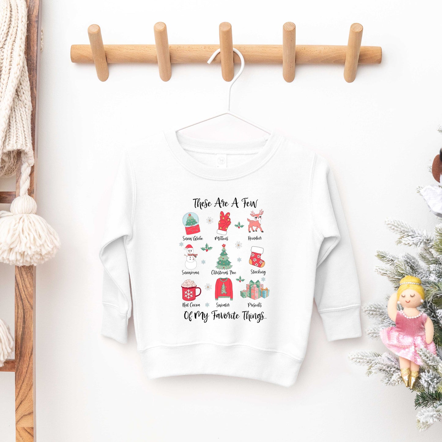 CHRISTMAS FAVORITES GRAPHIC SWEATSHIRT